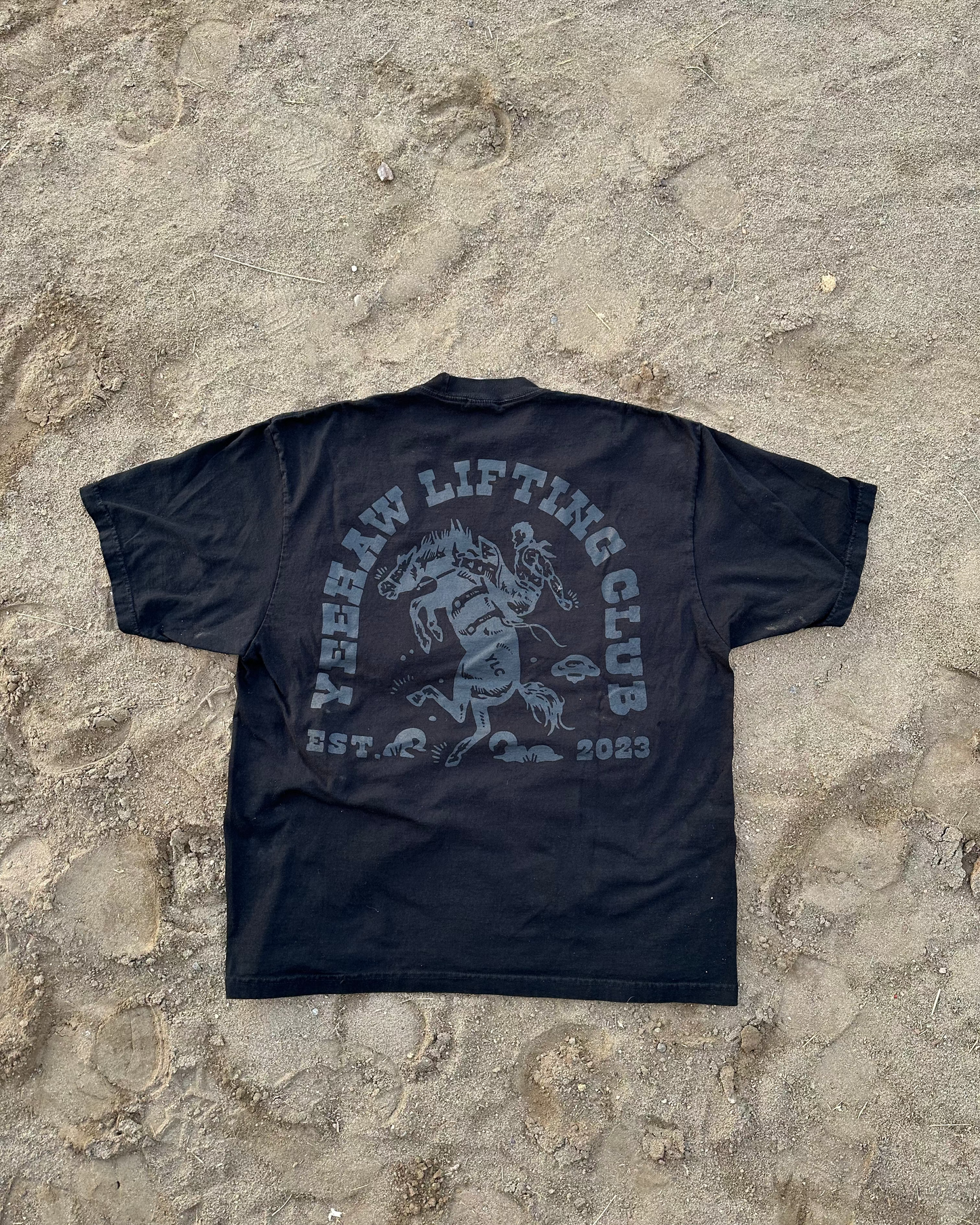 Yeehaw Lifting Club T-Shirt - Black