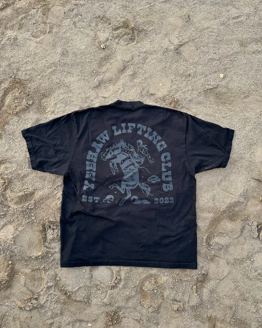 Yeehaw Lifting Club T-Shirt - Black